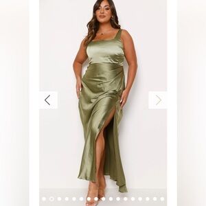 Billy J Alaria Maxi Dress Olive